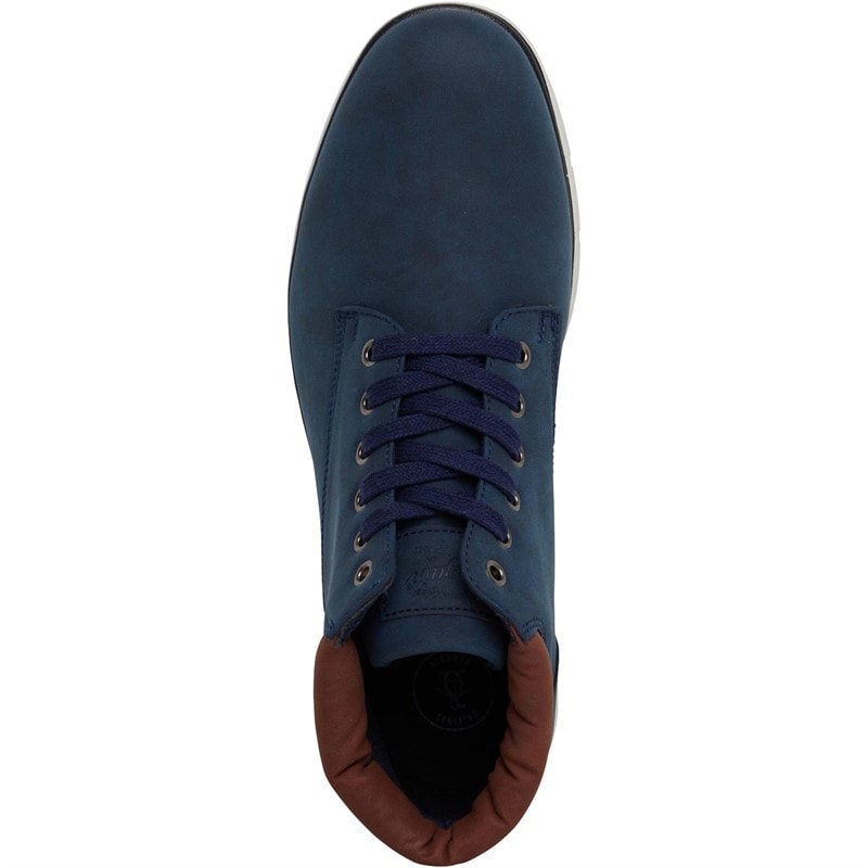 Mens Norway Boots Navy - Image 4