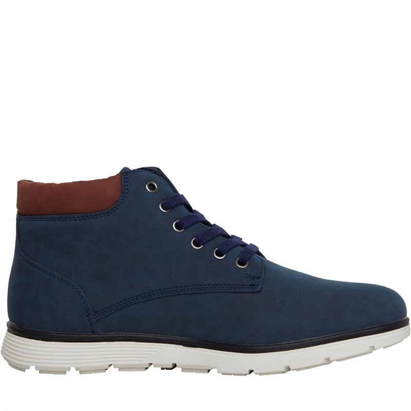 Mens Norway Boots Navy - Image 5
