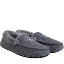 Junior Boys Bedtime Slippers Charcoal Grey