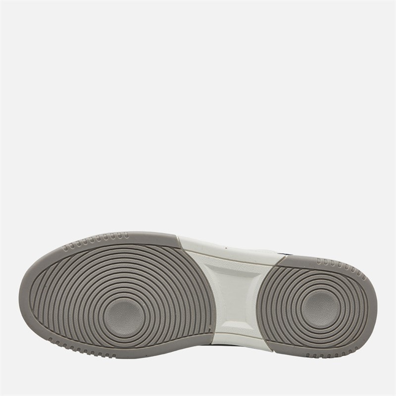 Mens Sheldon Trainers Bright White/Dress Blues - Image 2