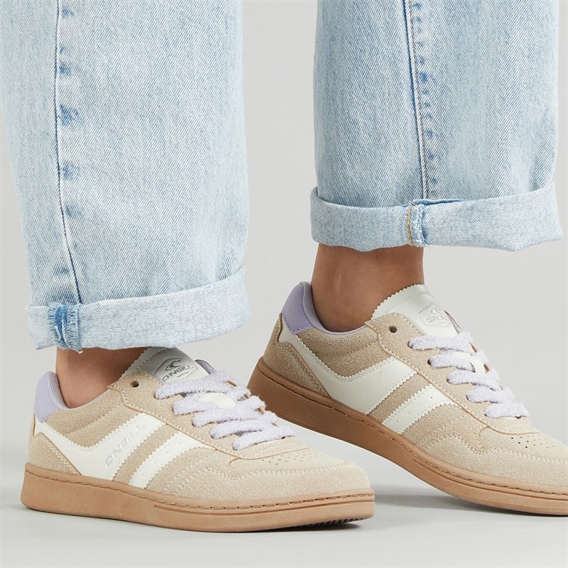 Womens Ione Trainers Whitecap Gray - Image 1