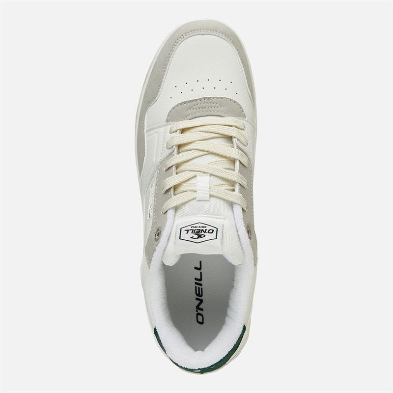 Mens Sheldon Trainers Bright White/Nimbus Cloud - Image 4