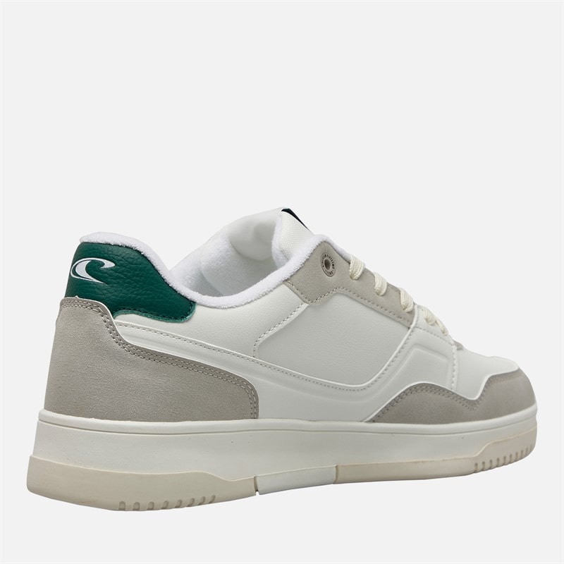 Mens Sheldon Trainers Bright White/Nimbus Cloud - Image 5