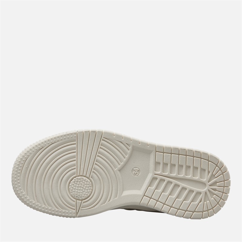O'Neill Girls Delilah Trainers Off White/Light Silver - Image 2