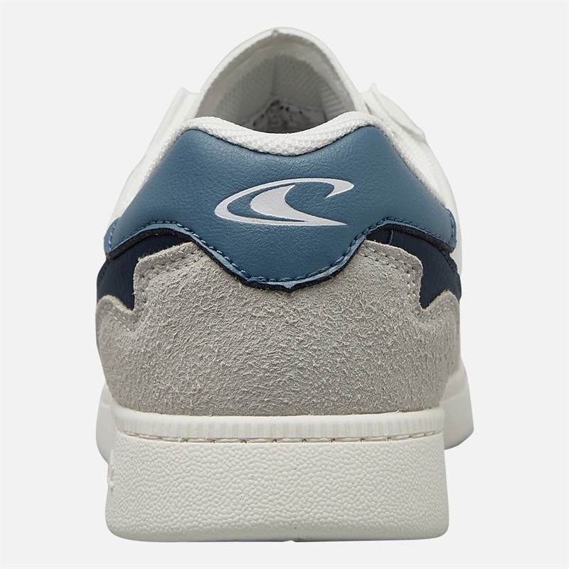 Mens Ione Trainers Bright White/Dress Blues - Image 3