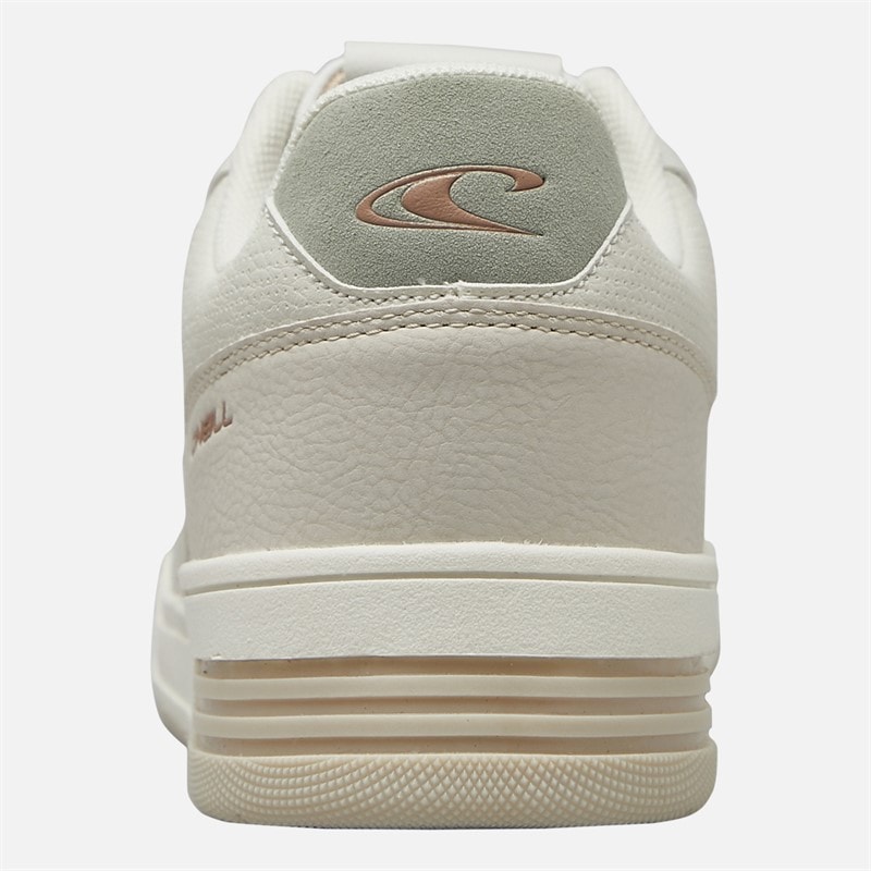 Womens Denair Trainers Off White - Image 4