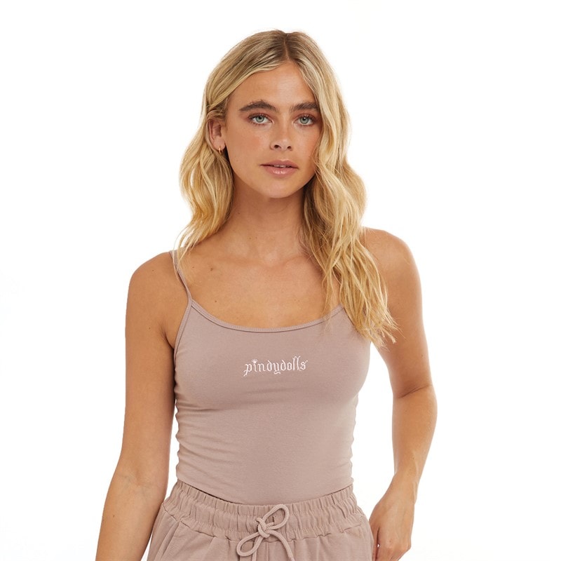 Womens Sierra Lounge Jacket Vest And Pants Set Dusky Pink - Image 3