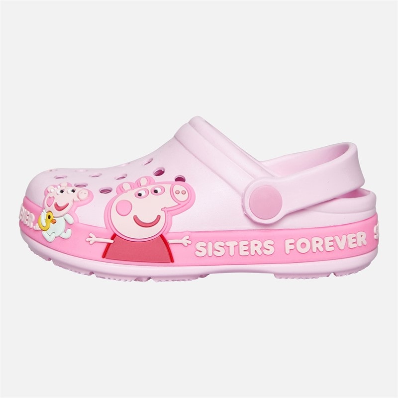 Girls Sisters Clogs Pink/Multi - Image 2