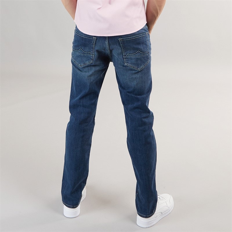 883 Police Mens Pottin 224 Regular Fit Jeans 224-Blue - Image 2