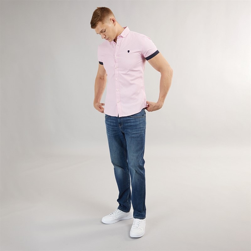 883 Police Mens Pottin 224 Regular Fit Jeans 224-Blue - Image 4