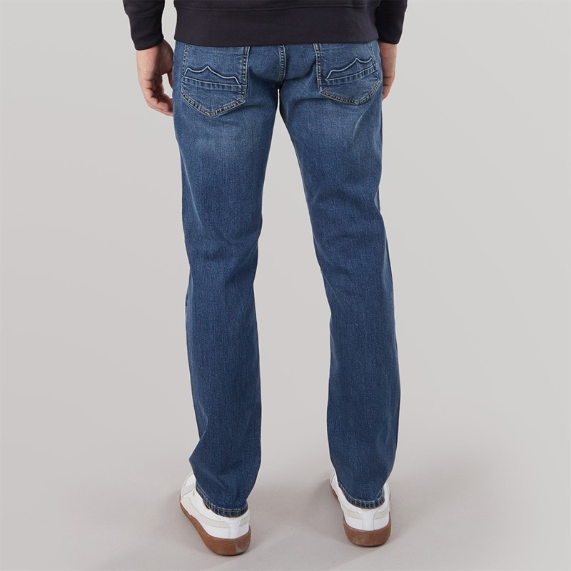883 Police Mens Pottin 224 Regular Fit Jeans 417-Blue - Image 2