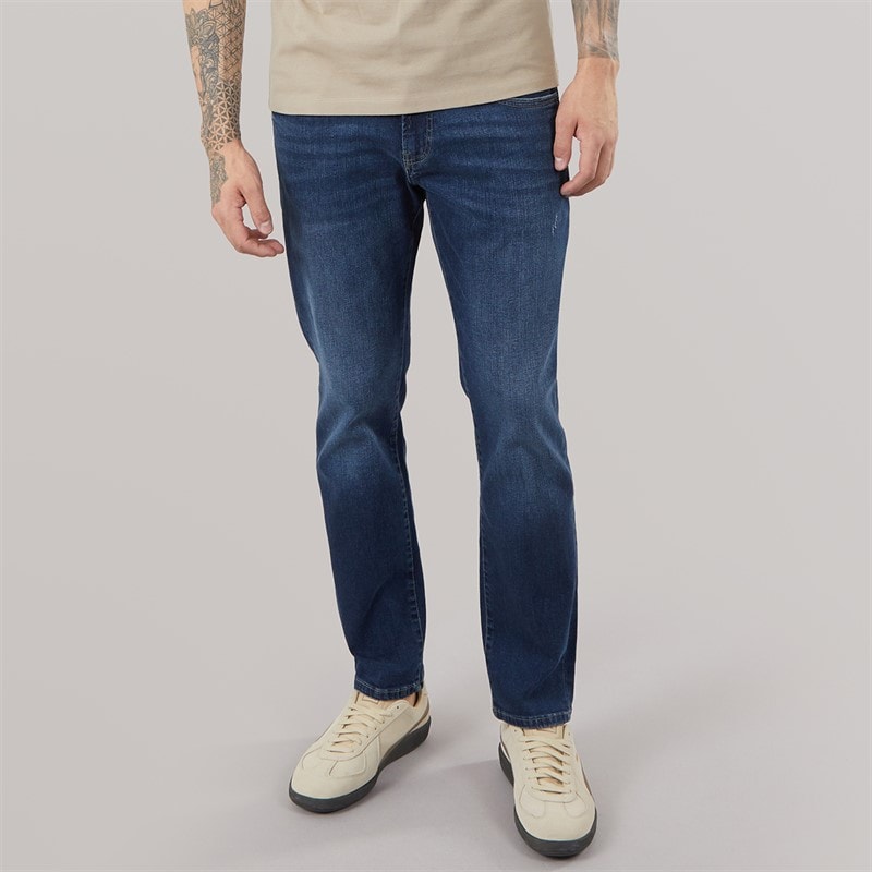 883 Police Mens Pottin 224 Regular Fit Jeans 1089 Wash