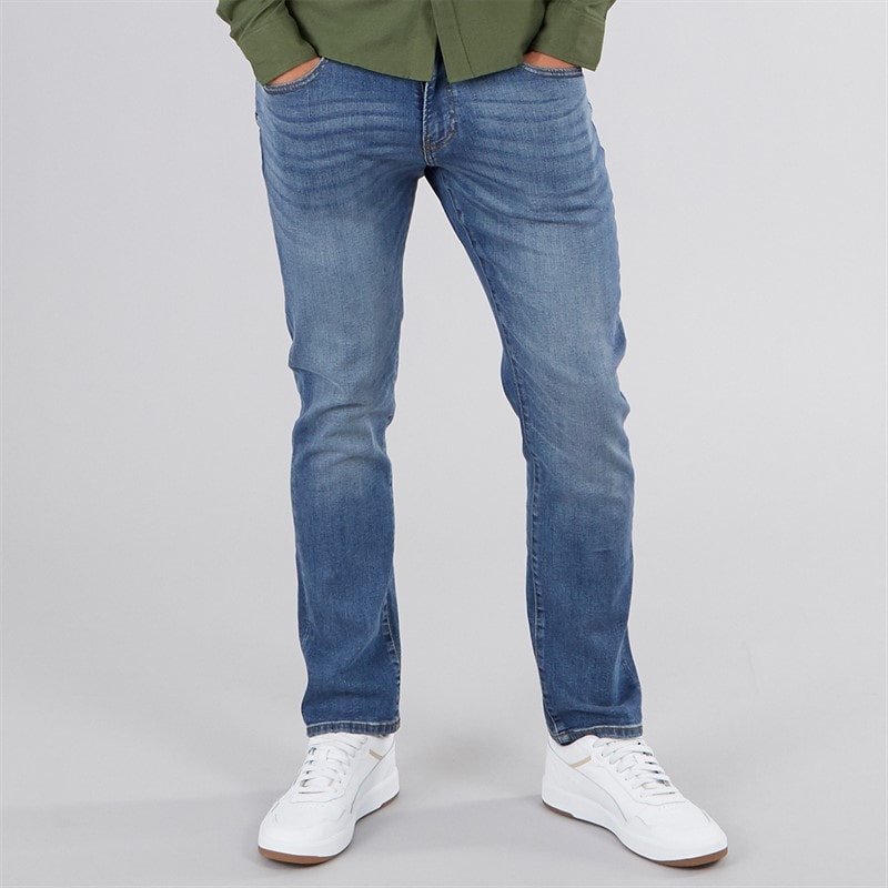 Mens Pottin 224 Regular Fit Jeans 1090 Wash - Image 1