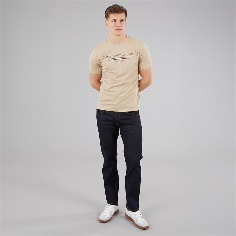 883 Police Mens Todd 1018 Relaxed Regular Fit Jeans 992 Blue - Image 4