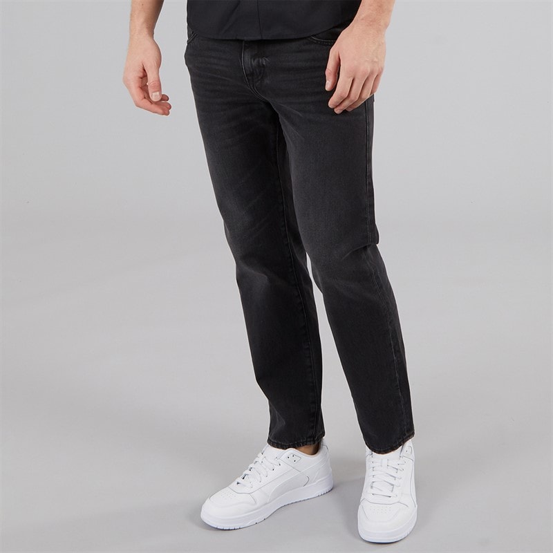 883 Police Mens Todd 1018 Relaxed Regular Fit Jeans 1018 Black - Image 1