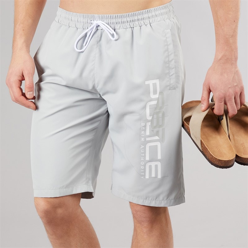 Mens Calix Swim Shorts Vapour Grey - Image 1