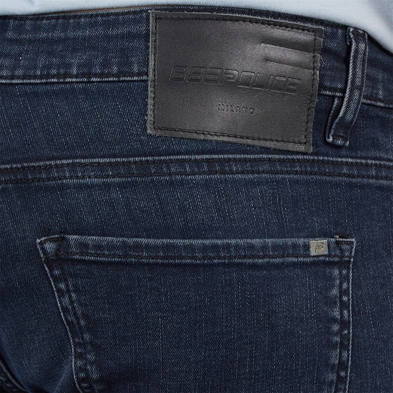 883 Police Mens Todd 1017 Regular Fit Jeans 1017 Blue - Image 3