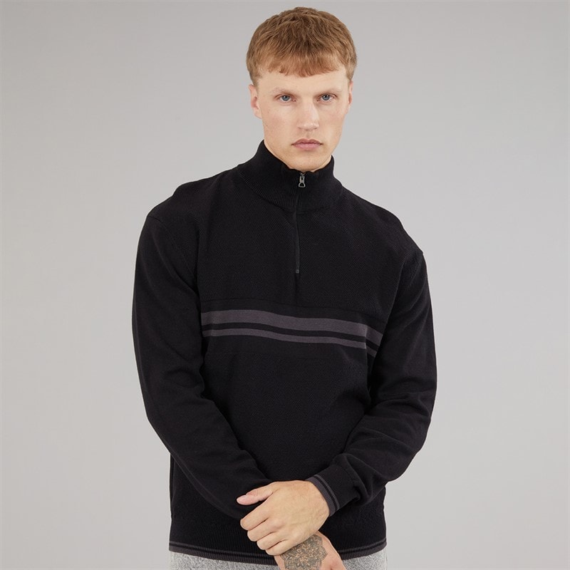 Mens Arnove Jumper Black - Image 3