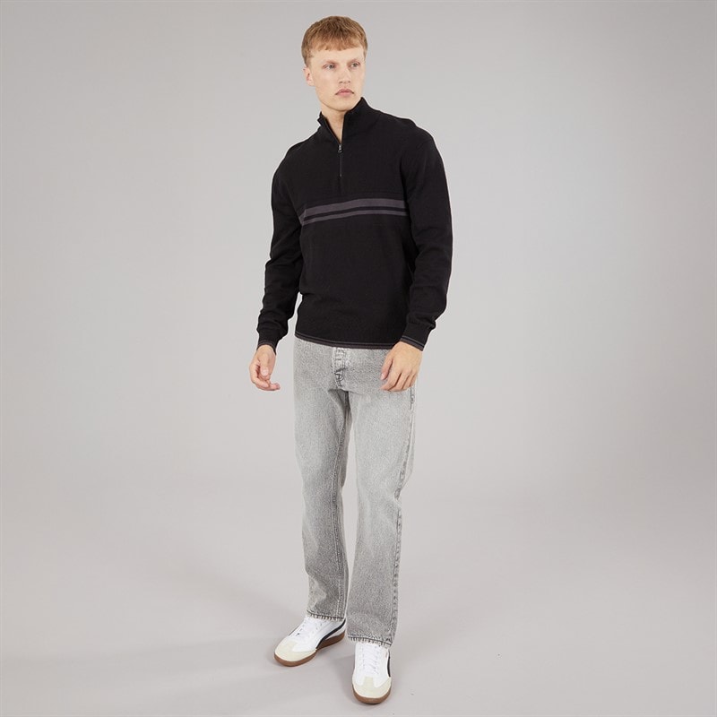 Mens Arnove Jumper Black - Image 4