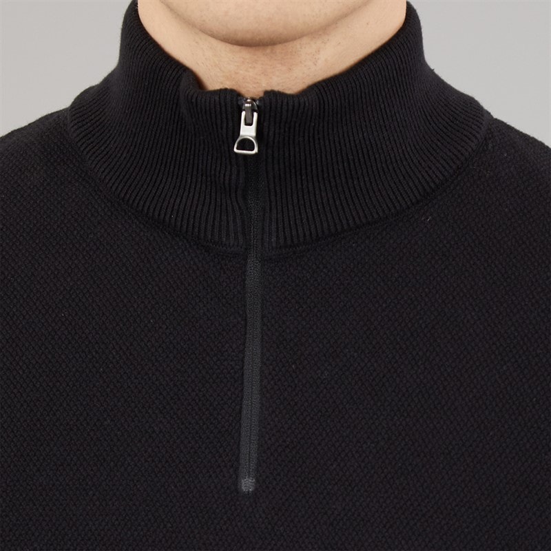 Mens Arnove Jumper Black - Image 5