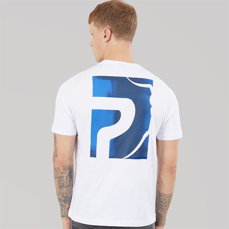 Mens Ravena T-Shirt White - Image 3