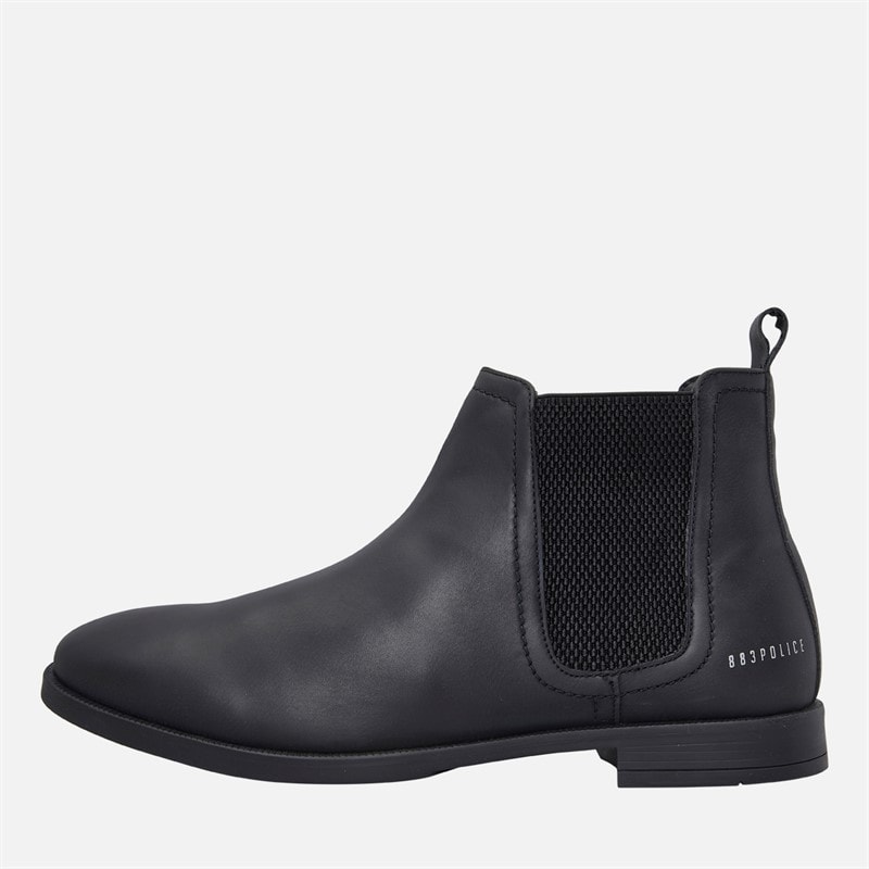 883 Police Mens 882 Police Helix Chelsea Boots Black