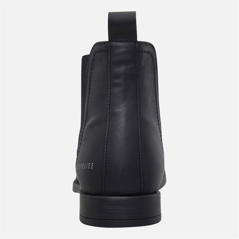 Mens 882 Police Helix Chelsea Boots Black - Image 3