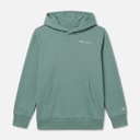 Junior Core Heritage Logo Hoodie Light Green