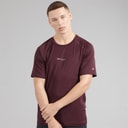 Mens Athletics T-Shirt Burgundy