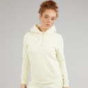 Womens Icons Tonal Logo Hoodie White