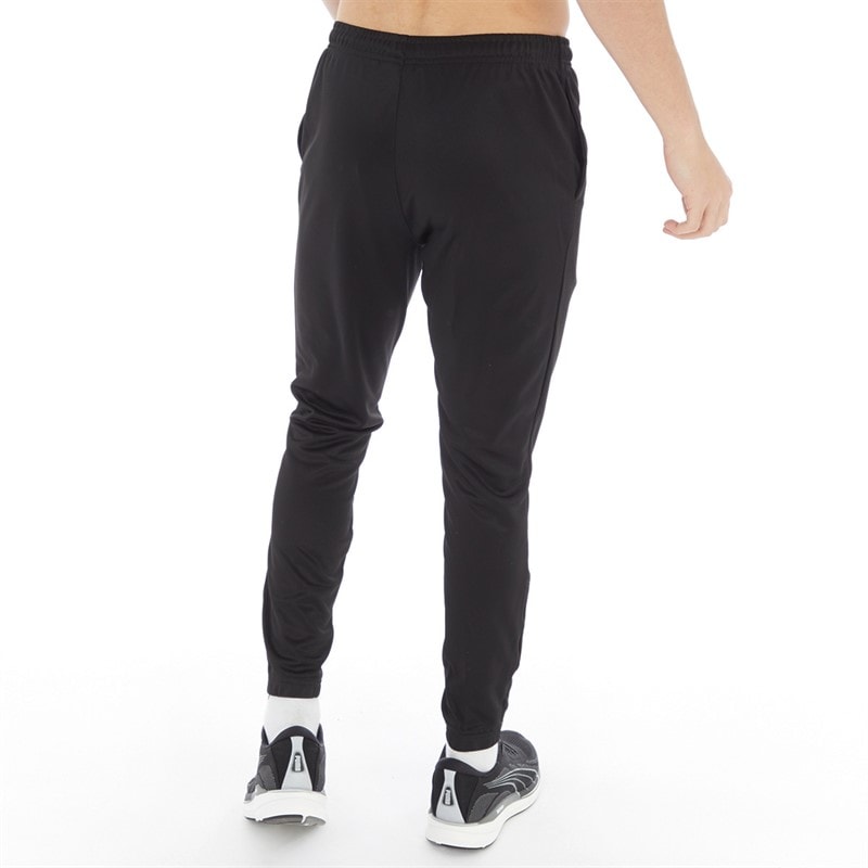 Mens teamRISE Poly Training Track Pants Puma Black - Image 2