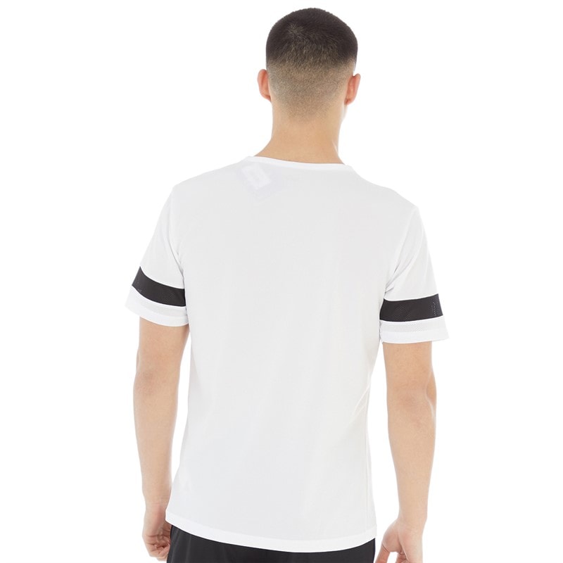Mens teamRISE Training Jersey White/Black - Image 2