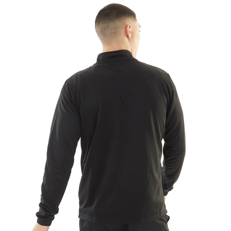 Mens teamRISE Training Poly Track Jacket Puma Black/Puma White - Image 2