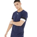 Mens teamRISE Training Jersey Peacoat/Puma Black/Puma White
