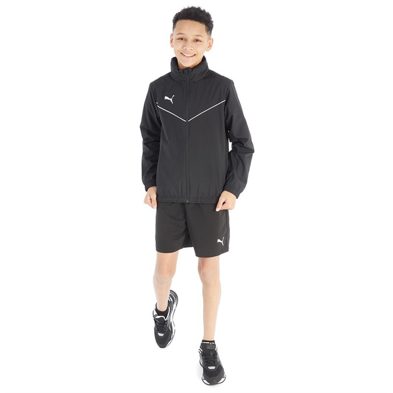 Boys teamRISE All Weather Jacket Puma Black/Puma White - Image 5