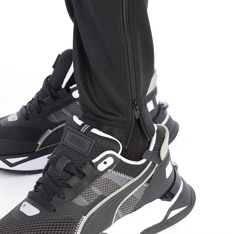 Boys teamRISE Training Poly Track Pants Puma Black/Puma White - Image 3
