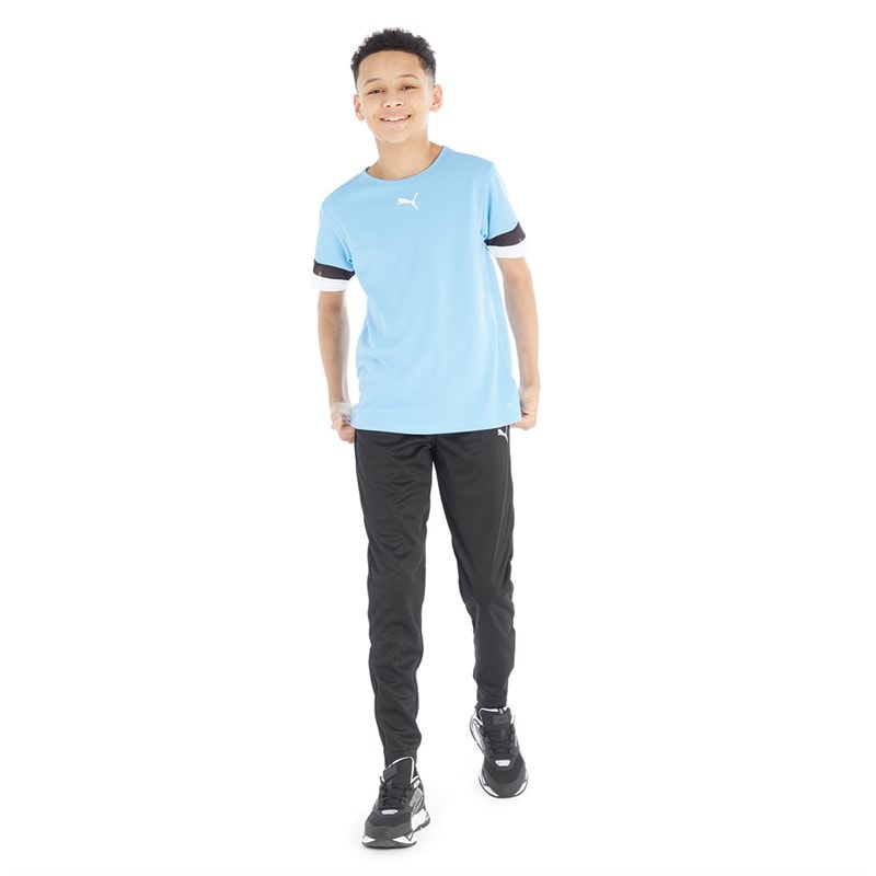 Boys teamRISE Training Poly Track Pants Puma Black/Puma White - Image 4