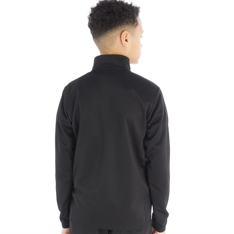 Boys teamRISE Training 1/4 Zip Top Puma Black/Puma White - Image 2