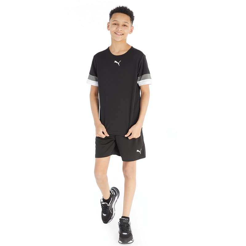 Boys teamRISE Training Jersey Puma Black/Smoked Pearl/Puma White - Image 4