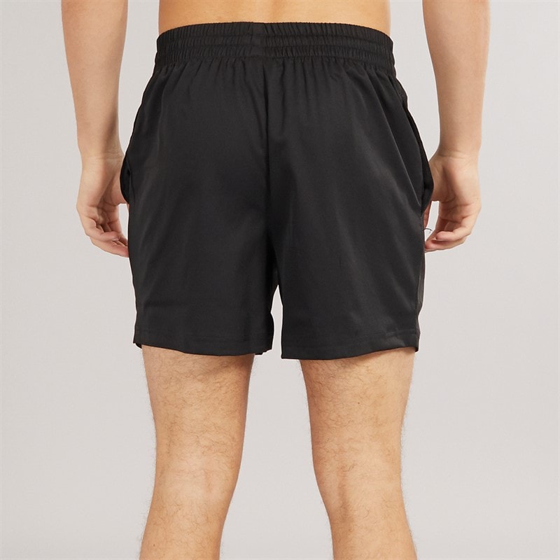 Mens Essentials Small Logo 5 Inch Woven Shorts Puma Black - Image 3