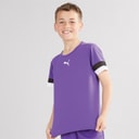 Boys teamRISE Training Jersey Prism Violet/Puma Black/Puma White