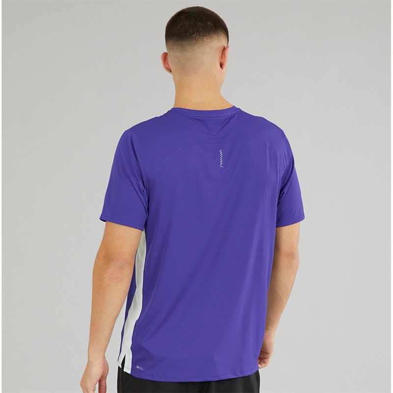 Mens Run Favorite Velocity Running Top Lapis Lazuli - Image 2