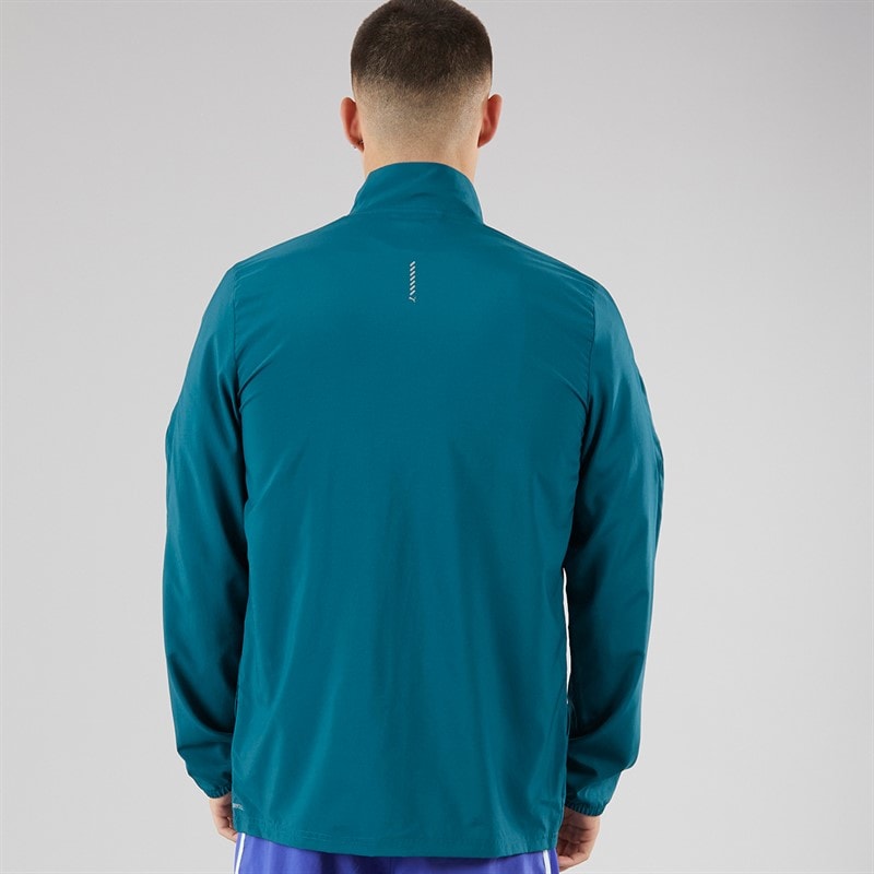 Mens Run Favorite Woven Running Jacket Ocean Tropic - Image 2