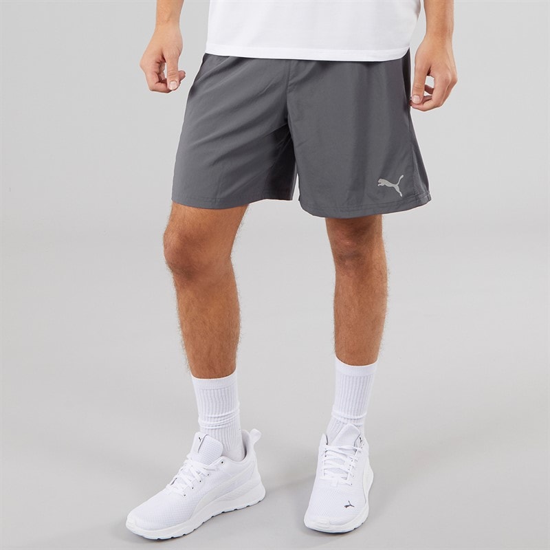 Mens Run Favorite Velocity 7 Inch Running Shorts Galactic Gray - Image 1