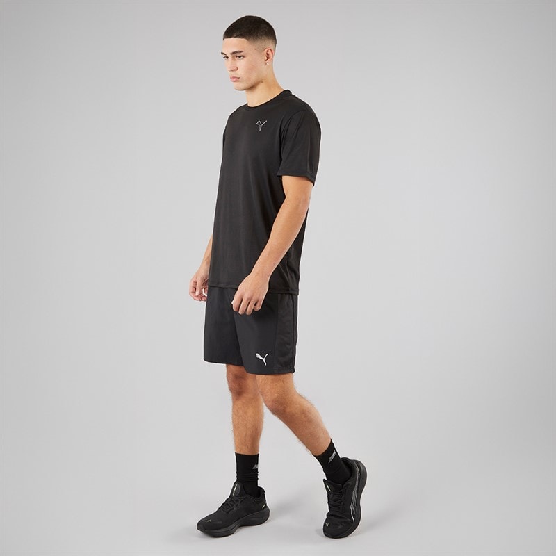 Mens Run Favorite Velocity 7 Inch Running Shorts Puma Black - Image 4