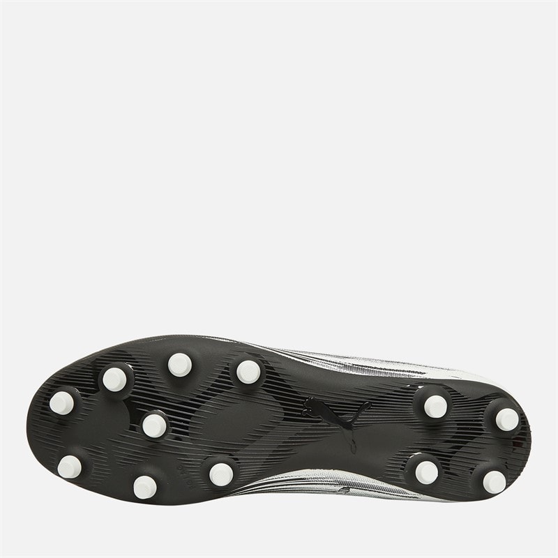 Mens Attacanto II FG/AG Firm/Artificial Ground Football Boots Puma Black/Puma White - Image 2