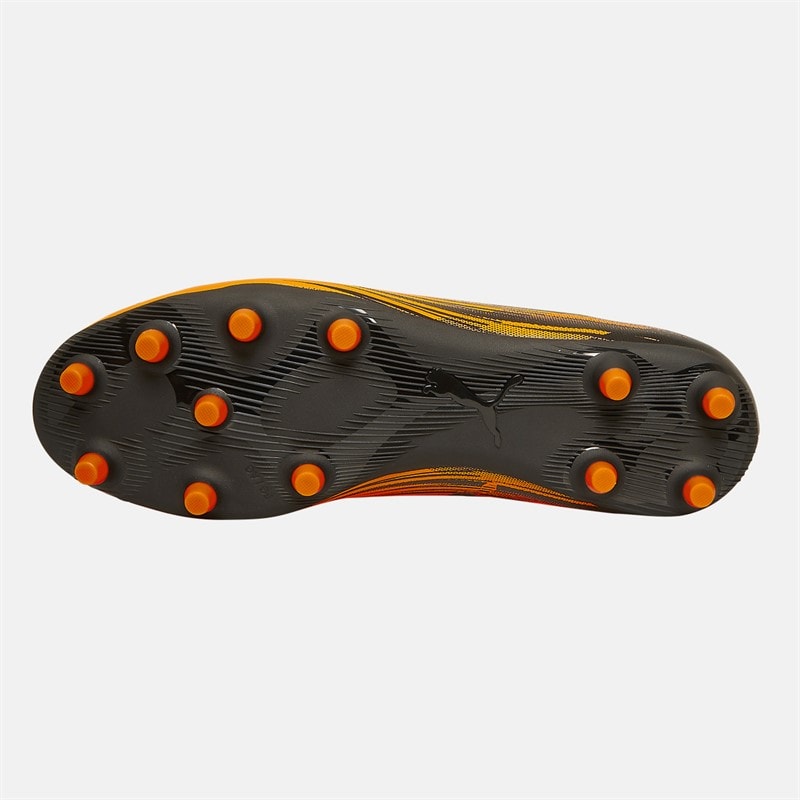 Mens Attacanto II FG/AG Firm/Artificial Ground Football Boots Heat Fire/Puma Black - Image 2