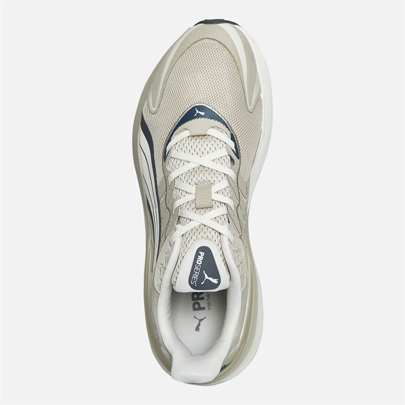 Mens Pulse Pro Neutral Cushioned Running Shoes Desert Dust/Warm White/Dusky Gray - Image 4