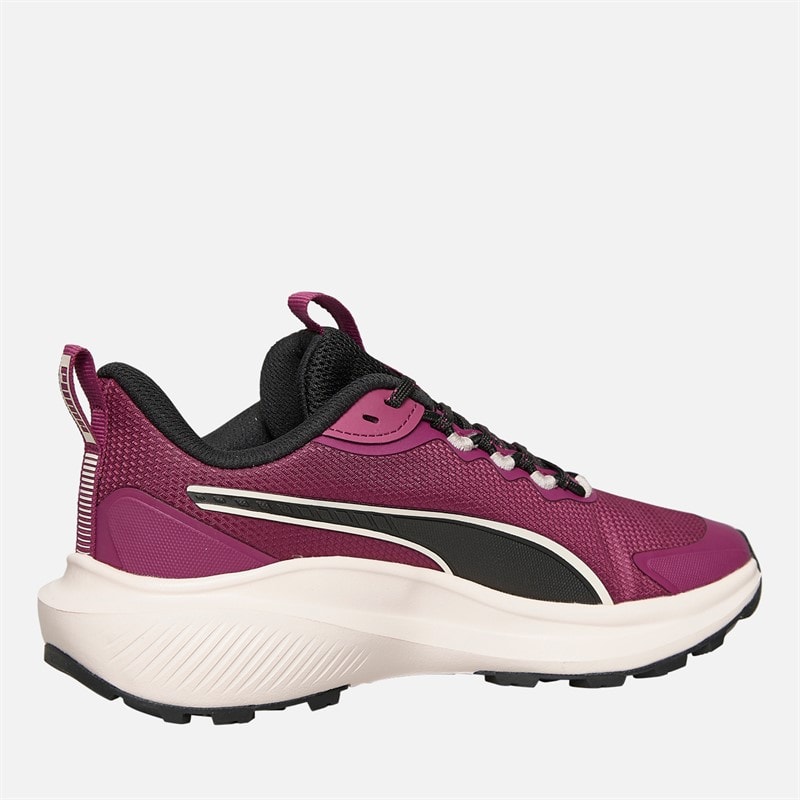 Womens Skyrocket Lite Trail Running Shoes Berry/Puma Black/Jasmine Flower - Image 5