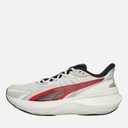 Mens Pulse Pro Neutral Cushioned Running Shoes Feather Gray/Puma Black/For All Time Red